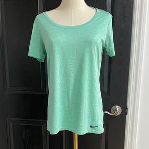 Nike Women's Mint Green Short Sleeve Tee